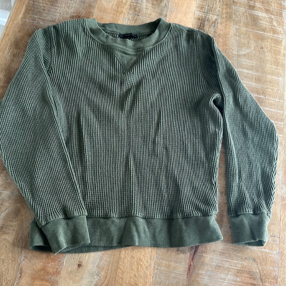 Jcrew women’s waffle knit thermal